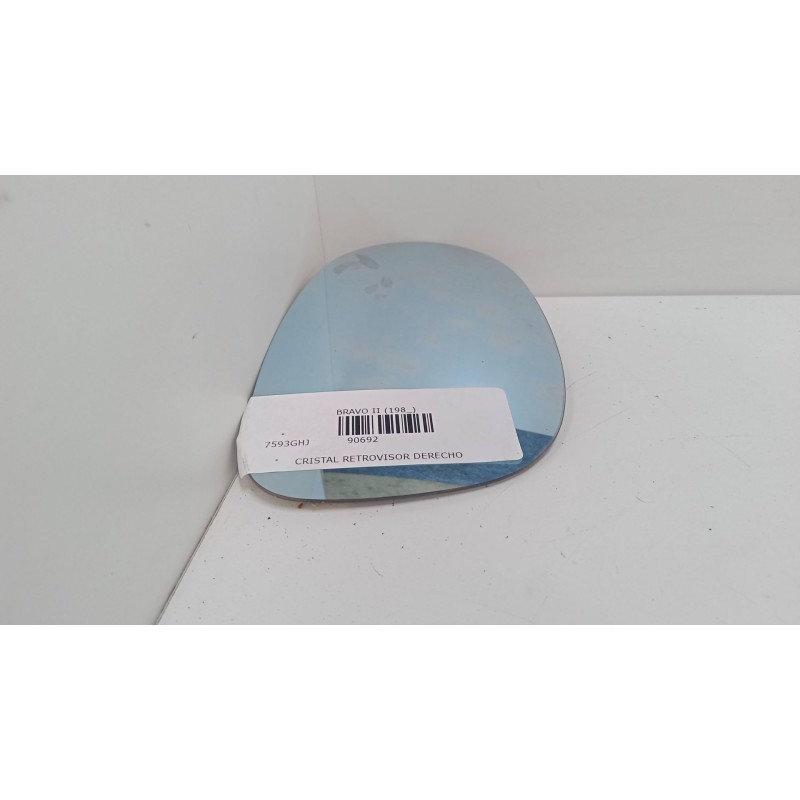 Recambio de cristal retrovisor derecho para fiat bravo ii (198_) 1.9 d multijet (198axb1a) referencia OEM IAM   