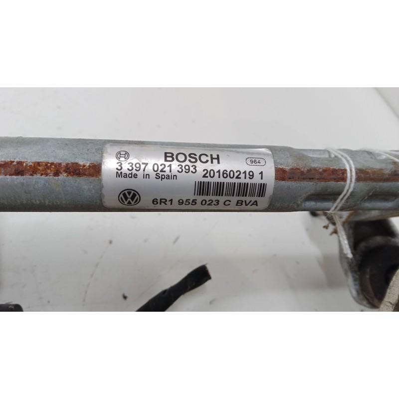 Recambio de motor limpia delantero para volkswagen polo v (6r1, 6c1) 1.0 referencia OEM IAM 6r1955023c  3397021393