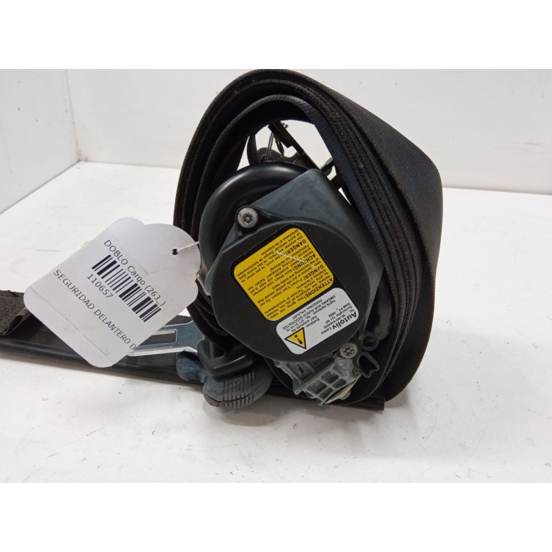 Recambio de cinturon seguridad delantero derecho para fiat doblo cargo (263_) 1.3 d multijet referencia OEM IAM 735584037  