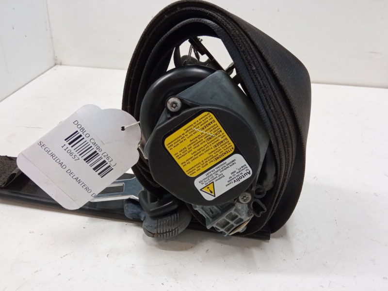 Recambio de cinturon seguridad delantero derecho para fiat doblo cargo (263_) 1.3 d multijet referencia OEM IAM 735584037  