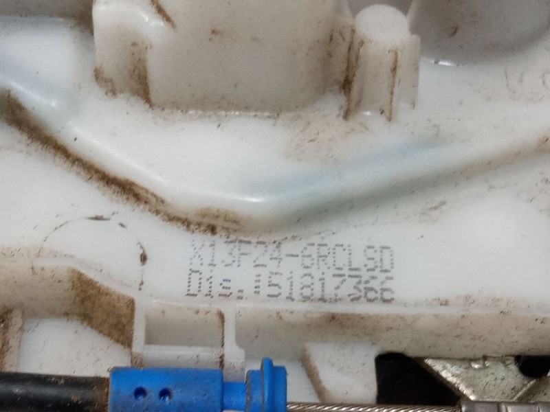 Recambio de cerradura puerta delantera derecha para fiat doblo cargo (263_) 1.3 d multijet referencia OEM IAM 5117366  