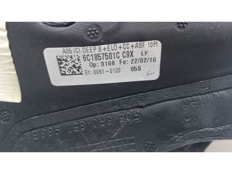 Recambio de retrovisor electrico izquierdo para volkswagen polo v (6r1, 6c1) 1.0 referencia OEM IAM 6c1857501c  