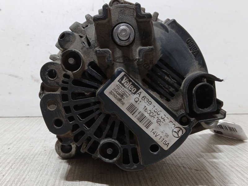 Recambio de alternador para smart forfour (454) 1.5 cdi (454.001) referencia OEM IAM A6391509250  