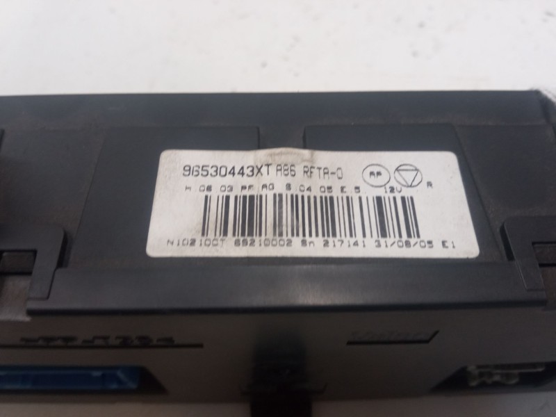 Recambio de mando climatizador para peugeot 1007 (km_) 1.4 hdi referencia OEM IAM   