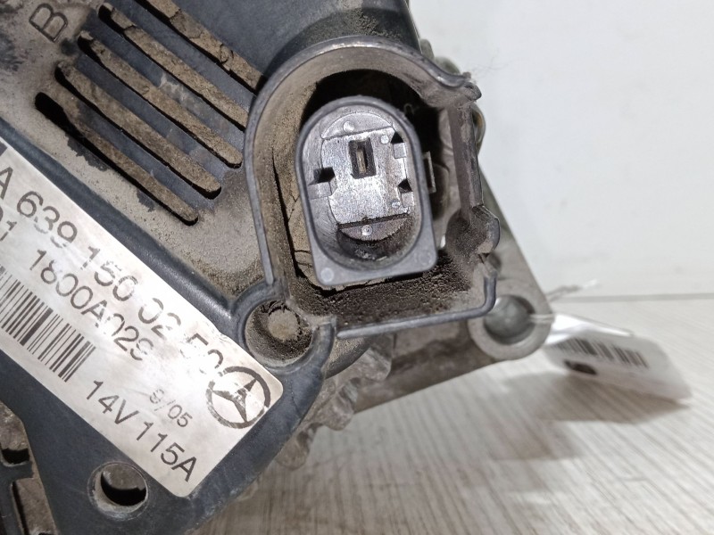 Recambio de alternador para smart forfour (454) 1.5 cdi (454.001) referencia OEM IAM A6391509250  