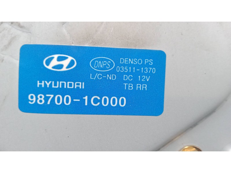 Recambio de motor limpia trasero para hyundai getz (tb) 1.4 i referencia OEM IAM 987001c000  035111370