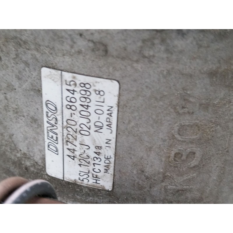 Recambio de compresor a/a para fiat bravo ii (198_) 1.9 d multijet (198axb1a) referencia OEM IAM 4472208645  