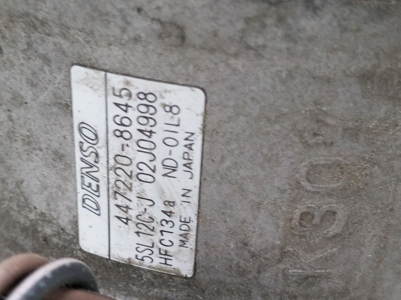 Recambio de compresor a/a para fiat bravo ii (198_) 1.9 d multijet (198axb1a) referencia OEM IAM 4472208645  