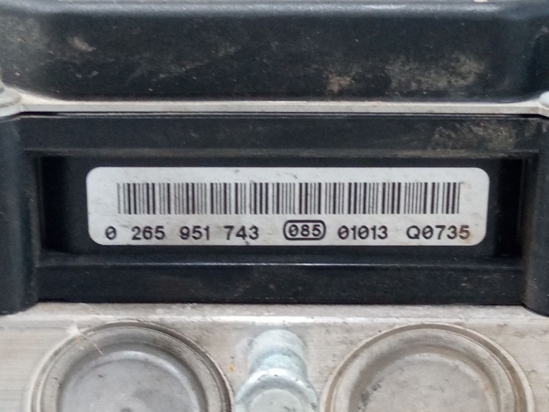 Recambio de abs para nissan qashqai i (j10, nj10) 1.5 dci referencia OEM IAM 0265951743 5421L5290910 