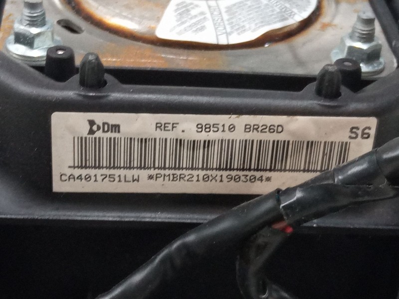 Recambio de airbag volante para nissan qashqai i (j10, nj10) 1.5 dci referencia OEM IAM 98510BR26D  