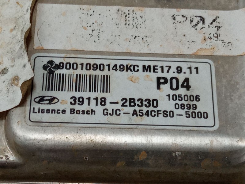 Recambio de centralita motor uce para hyundai ix20 (jc) 1.4 referencia OEM IAM 391182B330  