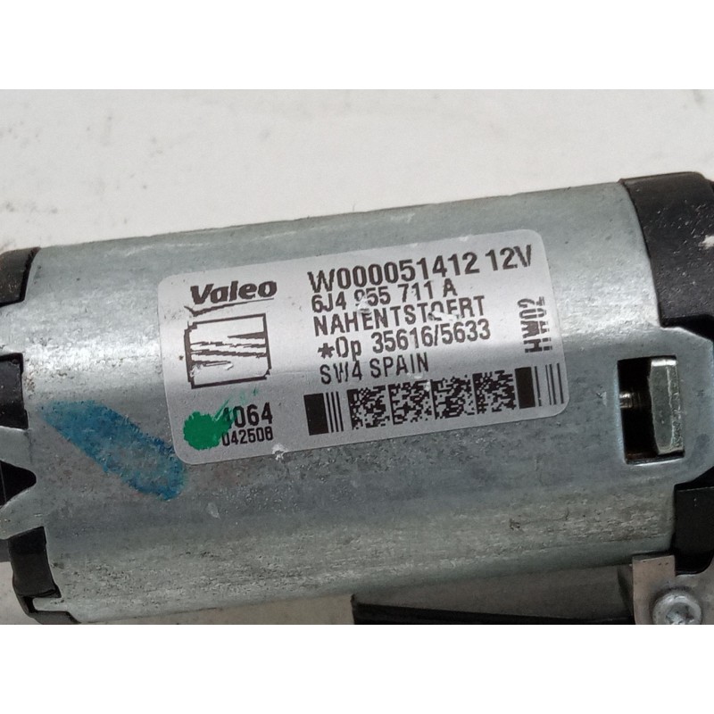 Recambio de motor limpia trasero para seat ibiza iv (6j5, 6p1) 1.2 tsi referencia OEM IAM 6J4955711  