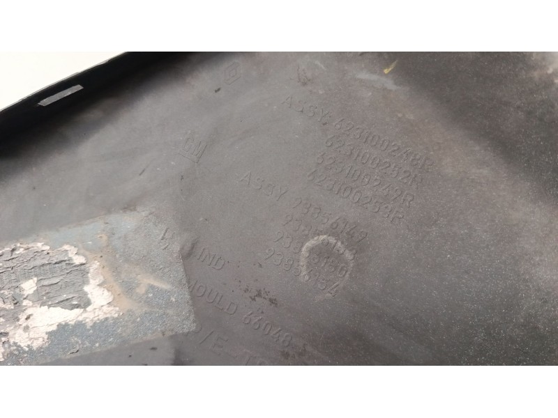 Recambio de rejilla capo grande para opel vivaro a autobús (x83) 2.5 cdti (f7, j7, a07) referencia OEM IAM 93856149  