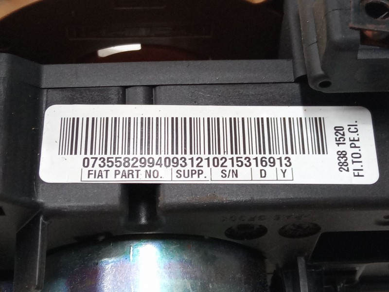 Recambio de mando luces para fiat doblo cargo (263_) 1.3 d multijet referencia OEM IAM 07355829940  