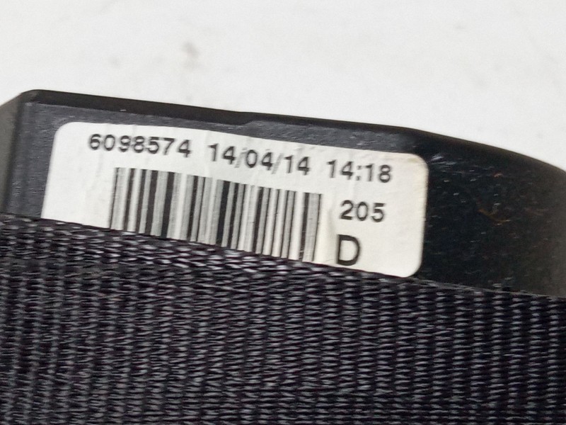 Recambio de cinturon seguridad delantero derecho para seat ibiza iv (6j5, 6p1) 1.2 tsi referencia OEM IAM   