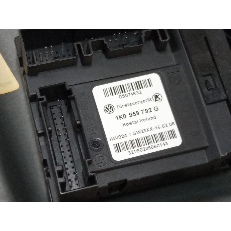 Recambio de elevalunas electrico delantero derecho para volkswagen golf v (1k1) 1.9 tdi 4motion referencia OEM IAM 1K0959792G  