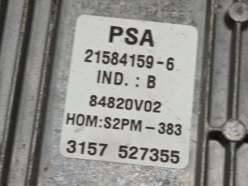 Recambio de centralita motor uce para citroën c3 pluriel (hb_) 1.4 referencia OEM IAM 9649903680  