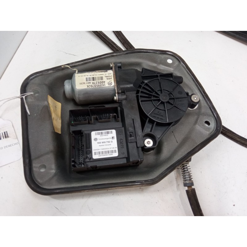 Recambio de elevalunas electrico derecho 3p para volkswagen golf v (1k1) 2.0 tdi 16v referencia OEM IAM 1K0959792G  