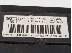 Recambio de mando climatizador para citroën c3 pluriel (hb_) 1.4 referencia OEM IAM 96377774XT   2