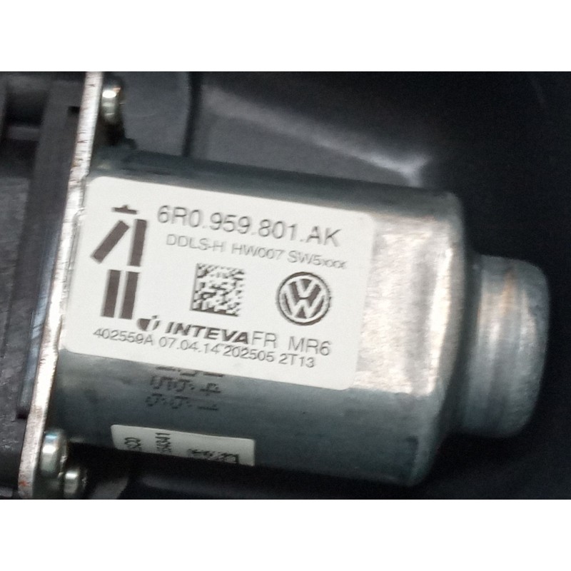 Recambio de elevalunas electrico delantero izquierdo para seat ibiza iv (6j5, 6p1) 1.2 tsi referencia OEM IAM 6R0959801AK  