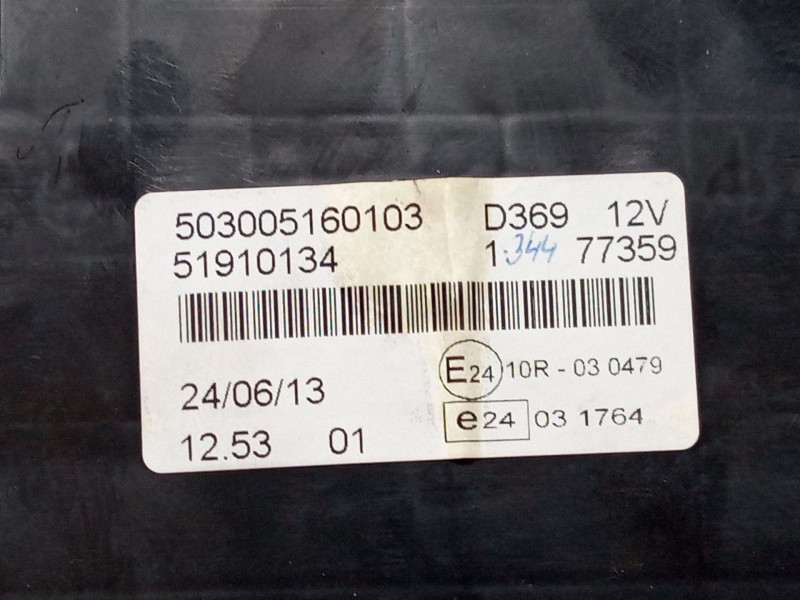 Recambio de cuadro instrumentos para fiat doblo cargo (263_) 1.3 d multijet referencia OEM IAM 503005160103  