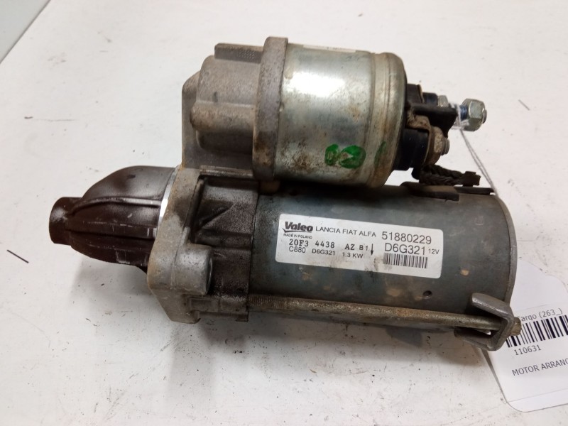 Recambio de motor arranque para fiat doblo cargo (263_) 1.3 d multijet referencia OEM IAM 51880229  