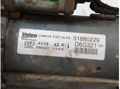Recambio de motor arranque para fiat doblo cargo (263_) 1.3 d multijet referencia OEM IAM 51880229   2