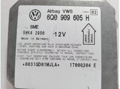 Recambio de centralita airbag para skoda fabia i (6y2) 1.9 sdi referencia OEM IAM 6Q0909605H  