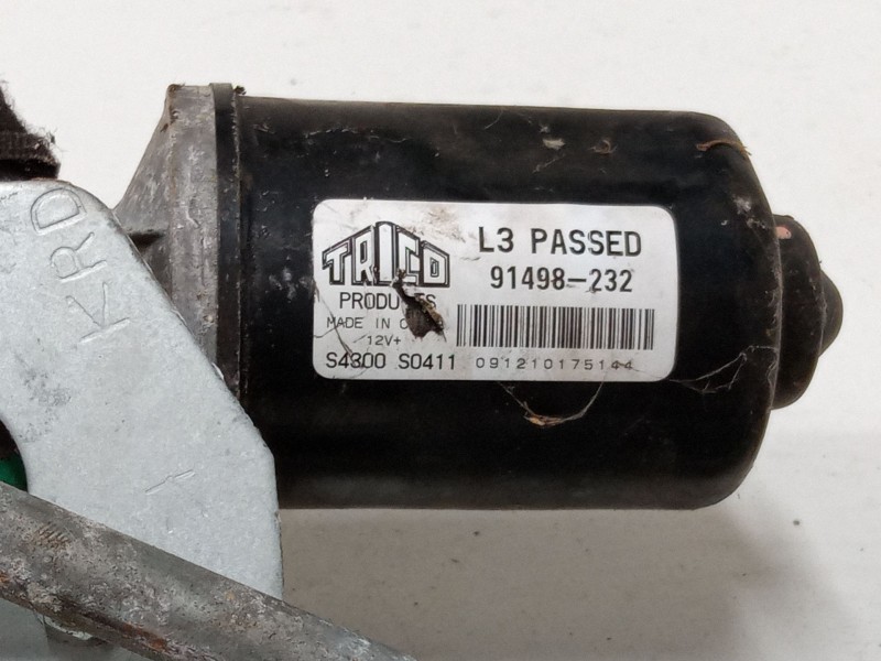 Recambio de motor limpia delantero para opel combo tour 1.3 cdti 16v referencia OEM IAM 91498232  