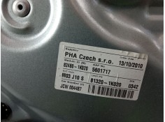 Recambio de elevalunas electrico delantero derecho para hyundai ix20 (jc) 1.4 referencia OEM IAM    2