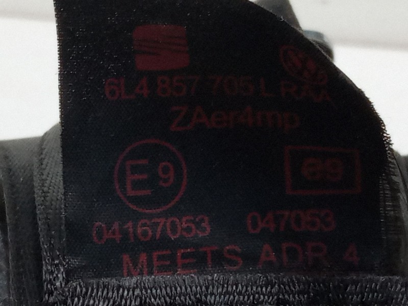 Recambio de cinturon seguridad delantero izquierdo para seat ibiza iii (6l1) 1.4 tdi referencia OEM IAM   