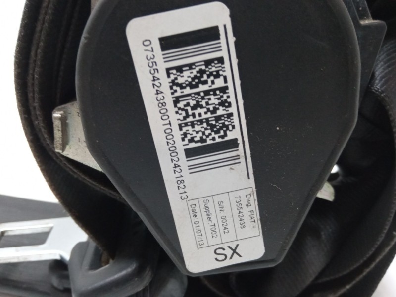 Recambio de cinturon seguridad delantero izquierdo para fiat doblo cargo (263_) 1.3 d multijet referencia OEM IAM   