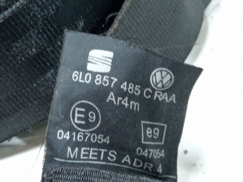 Recambio de anclaje cinturon trasero derecho para seat ibiza iii (6l1) 1.4 tdi referencia OEM IAM   