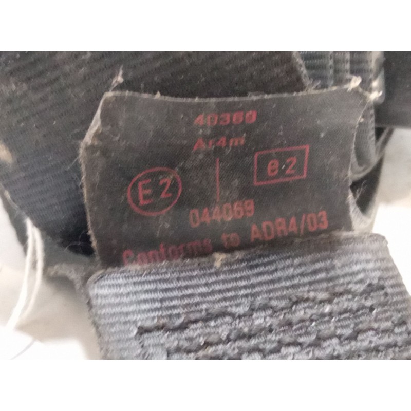 Recambio de cinturon seguridad trasero derecho para citroën berlingo / berlingo first monospace (mf_, gjk_, gfk_) 1.6 hdi 75 (mf
