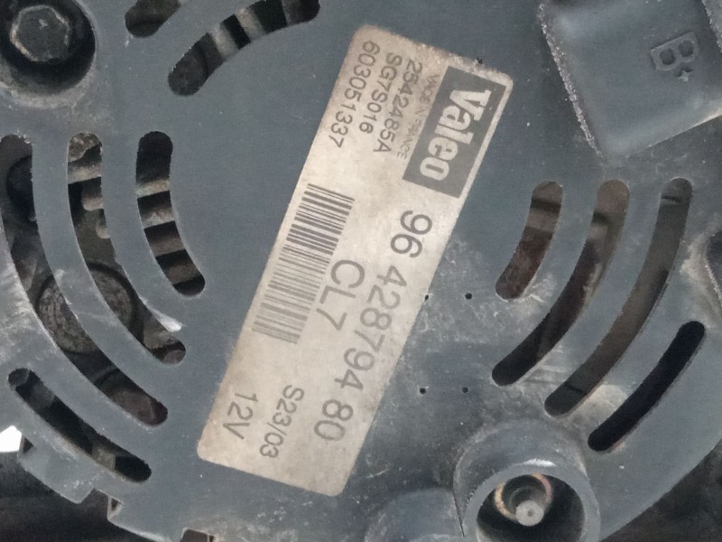 Recambio de alternador para citroën c3 pluriel (hb_) 1.4 referencia OEM IAM 9642879480  
