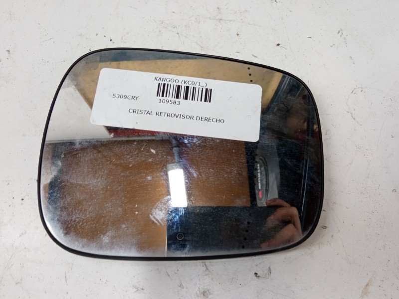 Recambio de cristal retrovisor derecho para renault kangoo (kc0/1_) 1.9 dci 4x4 referencia OEM IAM   