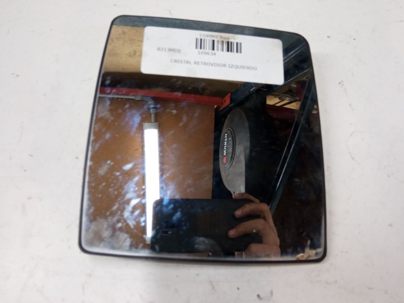 Recambio de cristal retrovisor izquierdo para opel combo tour 1.3 cdti 16v referencia OEM IAM   