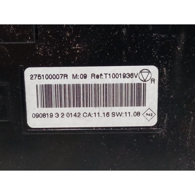 Recambio de mando climatizador para renault megane iii hatchback (bz0/1_, b3_) 1.6 16v (bz1b, bz1h) referencia OEM IAM T1001936V