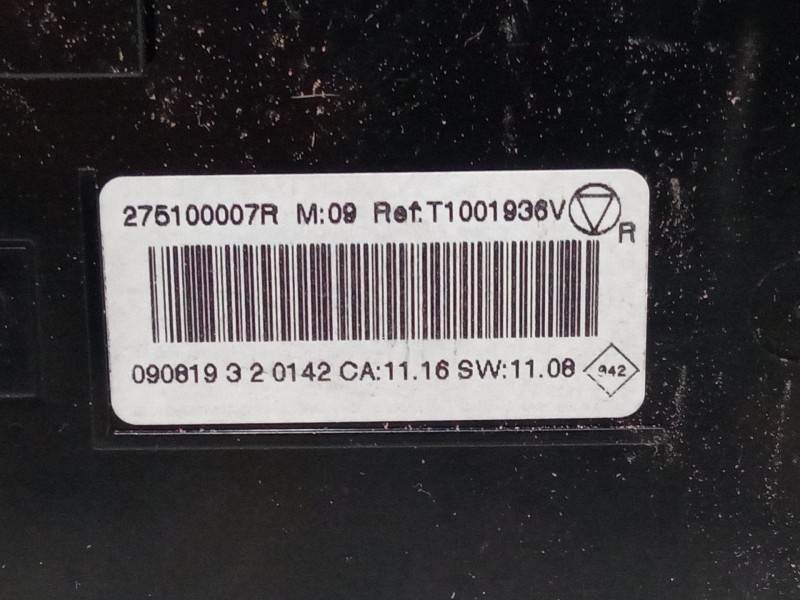 Recambio de mando climatizador para renault megane iii hatchback (bz0/1_, b3_) 1.6 16v (bz1b, bz1h) referencia OEM IAM T1001936V
