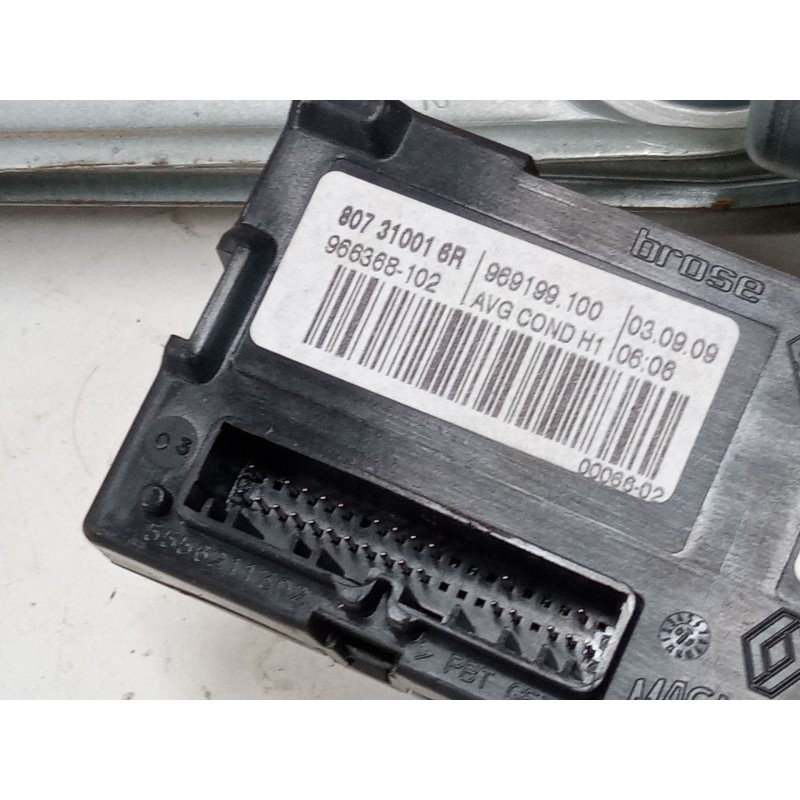 Recambio de elevalunas electrico delantero izquierdo para renault megane iii hatchback (bz0/1_, b3_) 1.6 16v (bz1b, bz1h) refere
