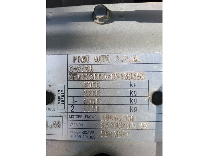 fiat doblo monospace (119_, 223_) del año 2007