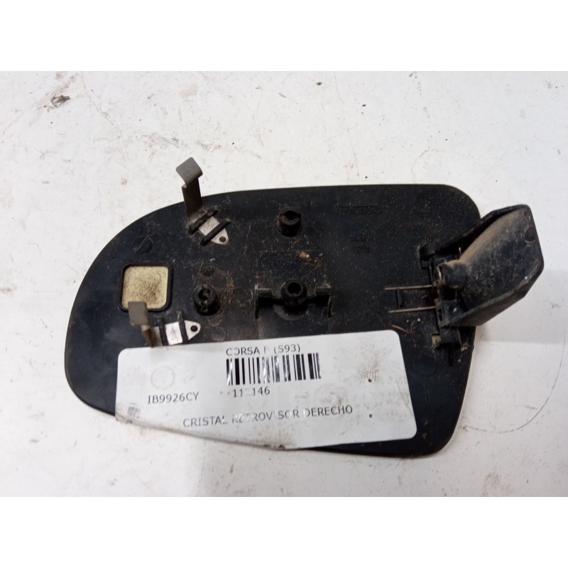 Recambio de cristal retrovisor derecho para opel corsa b (s93) 1.7 d (f08, f68, m68) referencia OEM IAM   