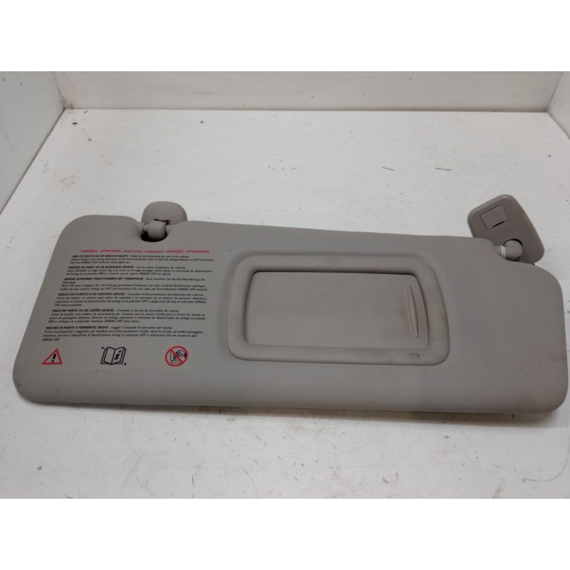 Recambio de parasol derecho para renault megane iii hatchback (bz0/1_, b3_) 1.6 16v (bz1b, bz1h) referencia OEM IAM   