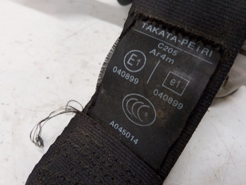 Recambio de cinturon seguridad trasero izquierdo para peugeot partner furgoneta/monovolumen 1.6 hdi 16v referencia OEM IAM   