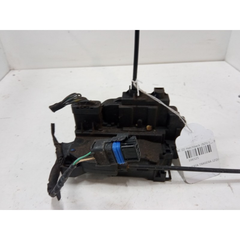 Recambio de cerradura puerta trasera izquierda para renault megane iii hatchback (bz0/1_, b3_) 1.6 16v (bz1b, bz1h) referencia O