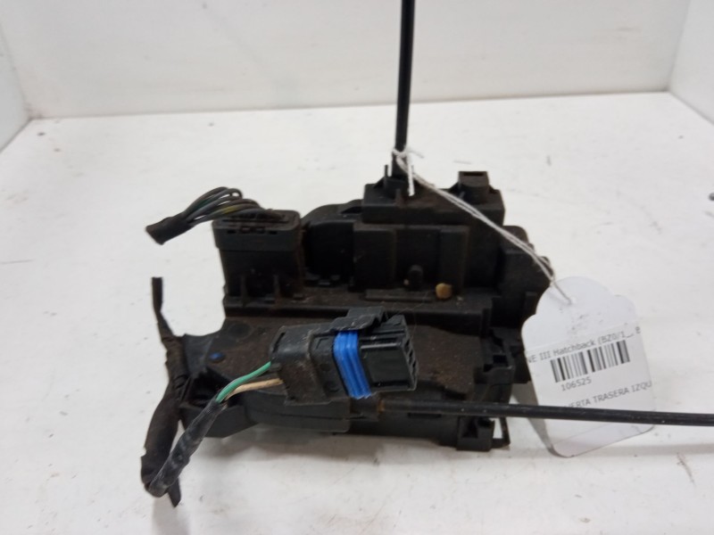 Recambio de cerradura puerta trasera izquierda para renault megane iii hatchback (bz0/1_, b3_) 1.6 16v (bz1b, bz1h) referencia O