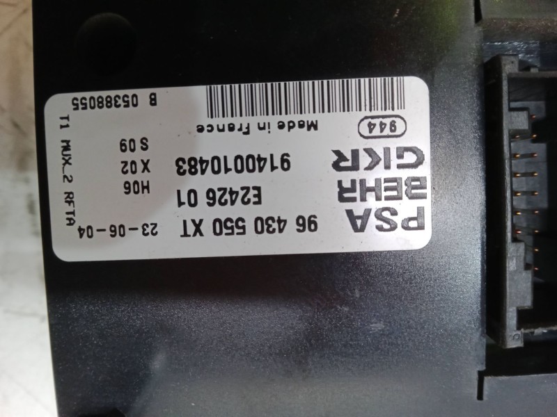 Recambio de mando climatizador para honda civic vii sedán (es, et) 1.3 ima (ed9, es9) referencia OEM IAM 96430550XT  9140010483