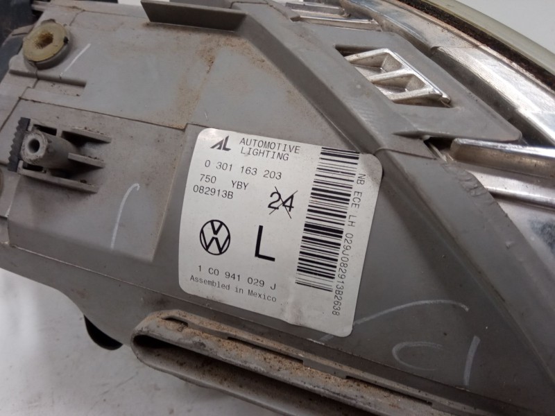 Recambio de faro izquierdo para volkswagen new beetle (9c1, 1c1) 1.9 tdi referencia OEM IAM 1C0941029J  