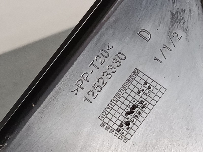 Recambio de retrovisor electrico derecho abatible para renault megane iii grandtour (kz0/1) 1.2 tce (kz2b, kz11) referencia OEM 