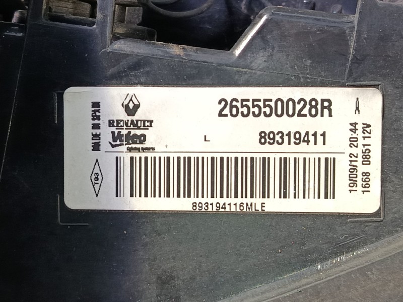 Recambio de piloto trasero porton izquierdo para renault megane iii grandtour (kz0/1) 1.2 tce (kz2b, kz11) referencia OEM IAM 26